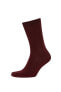 Фото #2 товара Носки Defacto Kadın 3lü Cotton Long Socks