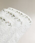 Фото #4 товара Cotton bath towel with floral embroidery