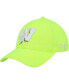Фото #1 товара Men's Neon Green Wisconsin Badgers Signal Caller Performance Adjustable Hat