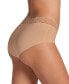 Трусы женские Leonisa Ultra Light Lace Trim Hipster Panty Golden Beige, S - фото #3