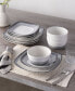 Фото #22 товара Colorscapes Layers Square Dinner Plate Set of 4, 10.75"