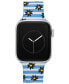 Фото #1 товара Ремешок для часов WITHit Дабни Ли Синяя Цветочное Дитя силиконовый браслет, совместимый с Apple Watch 38/40/41 мм