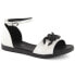 Фото #1 товара Vinceza W JAN309B flat sandals with a chain, white