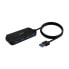 Фото #2 товара USB-разветвитель Aisens A106-0714 Чёрный (1 штук)