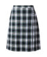 Фото #2 товара Women's School Uniform Plaid A-line Skirt Below the Knee