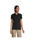 Фото #2 товара Women's School Uniform Short Sleeve Feminine Fit Mesh Polo Shirt