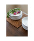 Фото #5 товара Porcelain Assorted Textured Dinner Bowls, Set of 4