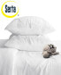 Фото #4 товара Simply Clean Antimicrobial Pleated Twin Extra Long Duvet Set, 2 Piece