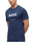 Men's Cotton Contrast Logo Relaxed-Fit T-shirt