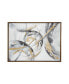 Фото #1 товара by Cosmopolitan Gold Contemporary Abstract Canvas Wall Art, 30" x 40"