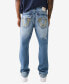 Фото #3 товара Men's Ricky Flap Rope Stitch Straight Jean