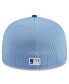 Фото #3 товара Men's White Kansas City Royals 2024 Batting Practice 59FIFTY Fitted Hat