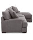 Фото #11 товара Rhyder 2-Pc. Fabric Sectional Sofa with Chaise, Created for Macy's