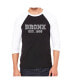 ფოტო #2 პროდუქტის Bronx Neighborhoods Men's Raglan Word Art T-shirt