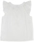 ფოტო #2 პროდუქტის Big Girls Eyelet Trimmed Top