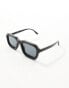 Фото #3 товара ASOS DESIGN square sunglasses in matte black