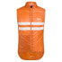 RAPHA Brevet gilet Dusted Orange / White, L - фото #2