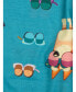 ფოტო #4 პროდუქტის Toddler Boys 2PC Polyester Pajama Set