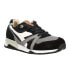 Фото #2 товара Diadora N9000 H Ita Lace Up Mens Black Sneakers Casual Shoes 172782-C8514