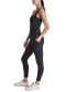 ფოტო #3 პროდუქტის DKNY Women's Sleeveless Scoop-Neck Active Jumpsuit