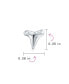 Серьги Bling Jewelry Ocean Shark Tooth Stud