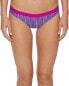 Фото #1 товара Nike Women's 176396 Rush Heather Sport Bikini Bottom Swimwear Size S