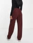 Фото #3 товара ASOS DESIGN Hourglass dad trouser in oxblood