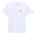 VANS Classic Mini Dual Palm II short sleeve T-shirt White / Harvest Pumpkin, S - фото #2