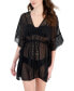 Фото #3 товара Women's Lace-Trim Cover-Up Tunic