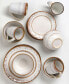 Фото #5 товара Набор посуды Lorren Home Trends керамический "Mocca Swirl", 16 предметов