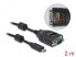 Фото #3 товара Delock 90414 - Black - 2 m - USB Type-C - RS-232 DB9 - Male - Male