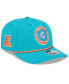 Men's Aqua Miami Dolphins 2024 Sideline 9SEVENTY Stretch-Snap Hat