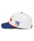 ფოტო #1 პროდუქტის Men's White/Blue New York Rangers Roscoe Washed Twill Adjustable Hat