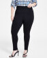 Фото #1 товара Женские брюки Calvin Klein Plus Size Скинни Сжатые