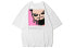 Фото #4 товара HIPANDA 波普艺术热化印花直筒T恤 女款 / Футболка HIPANDA T Featured Tops T-Shirt