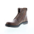 Фото #4 товара Roan by Bed Stu Peterson F805078 Mens Brown Leather Lace Up Casual Dress Boots