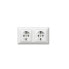 Legrand Schuko-Steckdose SL 2-f. VPl Creo Uw 776172 - фото #2