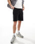 River Island pintuck jersey shorts in black Черный, XS - W27-29 - фото #1