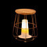 Side table Dewi Brown Wood Teak 36,5 x 36,5 x 44,5 cm