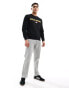 Фото #3 товара Polo Ralph Lauren Sport Capsule logo front sweatshirt in black