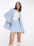 Фото #1 товара & Other Stories co-ord tweed blazer in light blue