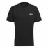 Men’s Short Sleeve T-Shirt Adidas Essentials Feel Comfy Black