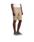 Фото #2 товара Men's School Uniform 11" Plain Front Wrinkle Resistant Chino Shorts