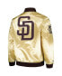 Men's Gold San Diego Padres OG 2.0 Lightweight Satin Full-Zip Jacket