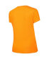 Women's Orange, White Clemson Tigers Arctic T-shirt and Flannel Pants Sleep Set