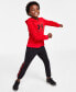 Фото #1 товара Комплект для мальчиков Under Armour Толстовка с капюшоном и брюки Lino Wave Toddler Boys