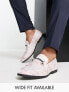 Фото #1 товара ASOS DESIGN loafers in pink floral faux leather and snaffle detail