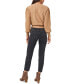 ფოტო #4 პროდუქტის Women's Variegated Cables Crew Neck Sweater