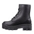 Фото #4 товара Lugz Dutch WDUTCHV-001 Womens Black Synthetic Lace Up Casual Dress Boots 5.5