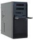 Chieftec LG-01B-OP - Midi Tower - PC - Black - ATX - micro ATX - Home/Office - 14 cm